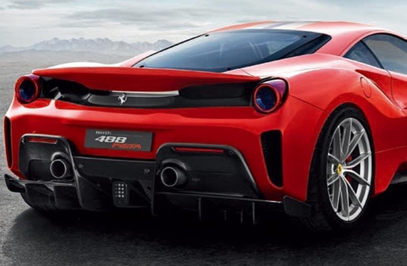 Ferrari 488 Pista - Primele poze