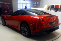 Ferrari 599 GTO - Imagini din culise