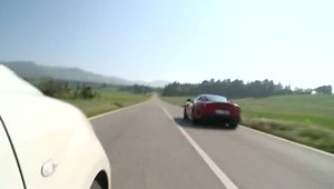 Ferrari 599 GTO intra in Tunelul Dragostei