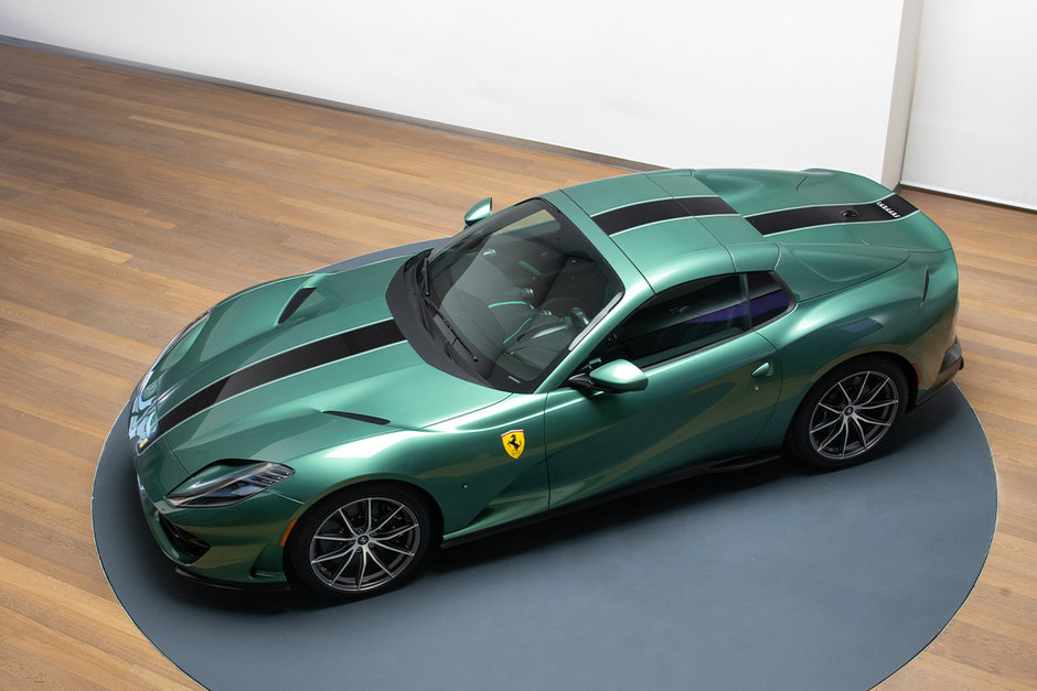 Ferrari 812 GTS in Verde Medio