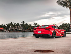 Ferrari 812 Superfast cu jante Vossen