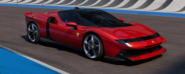 Ferrari a creat o versiune moderna a vechiului Testarossa. Noua varianta a legendarului supercar italian se lauda cu un design retro la exterior si o unitate hibrida de 1.050 CP sub capota