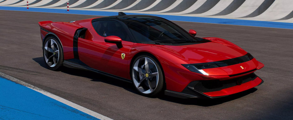 Ferrari a creat o versiune moderna a vechiului Testarossa. Noua varianta a legendarului supercar italian se lauda cu un design retro la exterior si o unitate hibrida de 1.050 CP sub capota Ferrari a creat o versiune moderna a vechiului Testarossa. Noua varianta a legendarului supercar italian se lauda cu un design retro la exterior si o unitate hibrida de 1.050 CP sub capota
