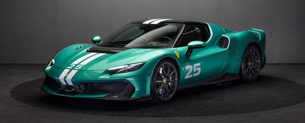Ferrari a publicat acum primele informatii si detalii oficiale. Noua masina a italienilor are motor de 3.0 litri si 880 CP!