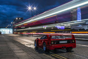 Ferrari F40 cu interior din piele