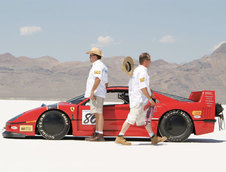 Ferrari F40: Obiectiv 360 km/h pe Bonneville Speedway