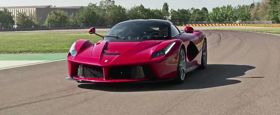 Ferrari LaFerrari: Primele teste cu supercarul italian de 963 CP si 1.2 milioane euro Ferrari LaFerrari: Primele teste cu supercarul italian de 963 CP si 1.2 milioane euro