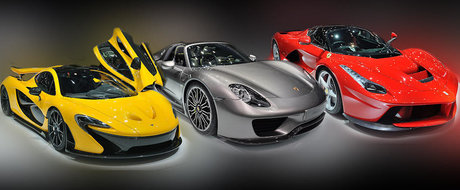 Ferrari LaFerrari vs McLaren P1 vs Porsche 918 Spyder: Ce alegi si de ce?