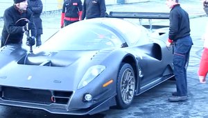 Ferrari P4/5 Competizione in actiune! Part. 1