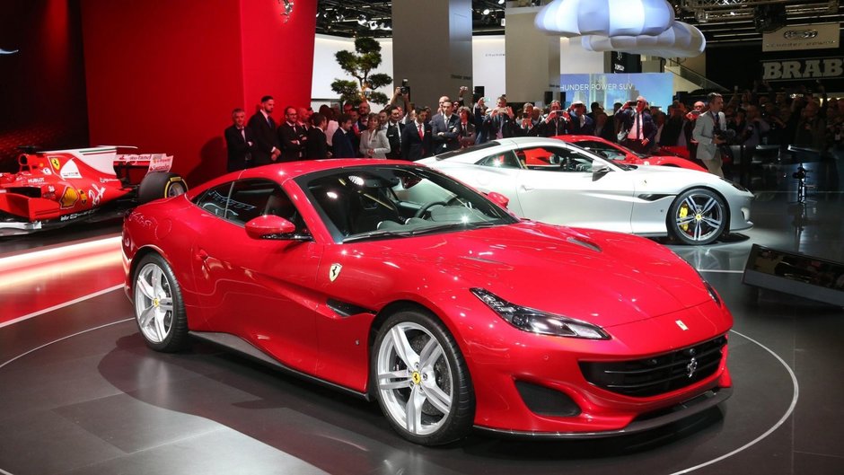 Ferrari Portofino- poze reale de la Frankfurt