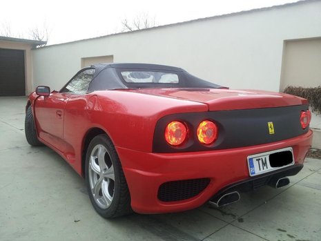 Ferrari replica la Timisoara