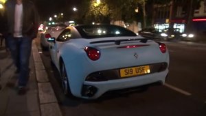 Ferrari-ul din catifea de pe strazile Parisului