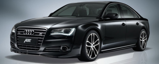 Festin in negru: Audi A8 by ABT