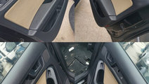 Fete de usi Audi A4 B8 piele crem tapiterie usa pa...