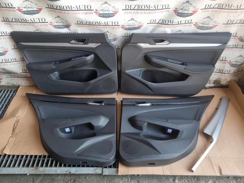 Fete usi cu lumini ambientale + trim plansa bord 5H1858416D VW Golf VIII Variant