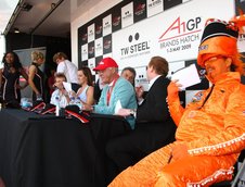 Fetele de la  A1GP din Marea Britanie