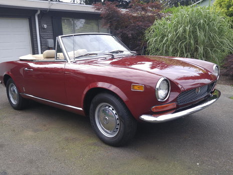 Fiat 124 Sport Spider de vanzare