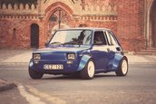 Fiat 126p cu motor VTEC turbo