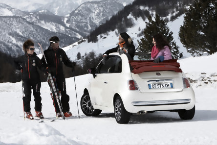 Fiat 500 Cabrio - Galerie Foto