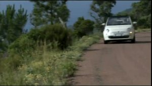 Fiat 500 Cabrio in actiune
