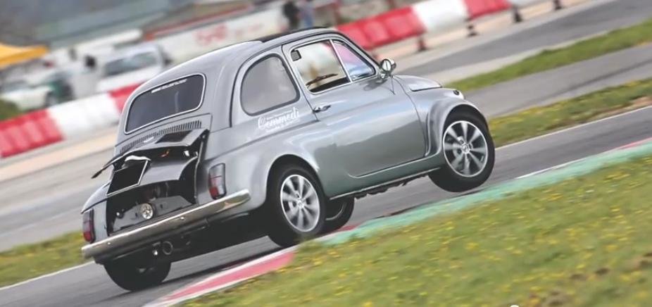 Fiat 500 cu motorizari extreme de Lamborghini, Porsche si Ferrari Fiat 500 cu motorizari extreme de Lamborghini, Porsche si Ferrari