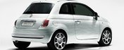 Fiat 500 intra in Aria verde
