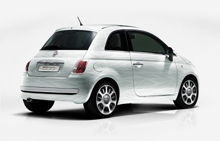 Fiat 500 intra in Aria verde Fiat 500 intra in Aria verde