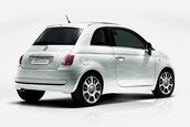 Fiat 500 intra in Aria verde
