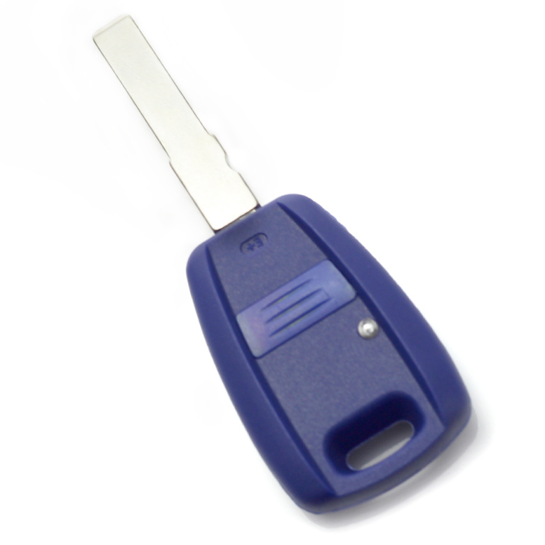 Fiat Carcasa cheie 1 buton, albastru, cu pregatire pt. chip TPX lung (fara logo) CC127