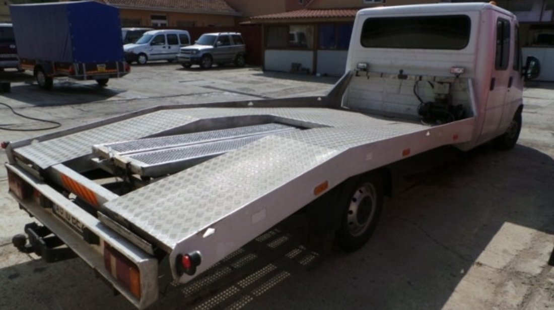 FIAT Ducato 2.8JTD Doka Platforma Auto Trailer