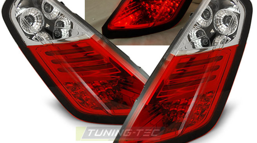 FIAT GRANDE PUNTO 09.05-09 ROSU ALB LED