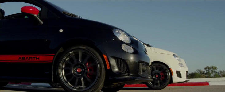 Fiat promoveaza noul 500C Abarth cu ajutorul lui Alonso si Massa Fiat promoveaza noul 500C Abarth cu ajutorul lui Alonso si Massa