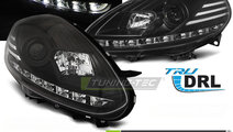 FIAT PUNTO EVO 10.09-12 BLACK DRL LED