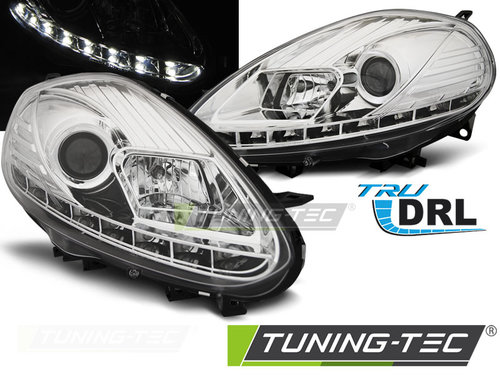 FIAT PUNTO EVO 10.09-12 Crom look DRL LED