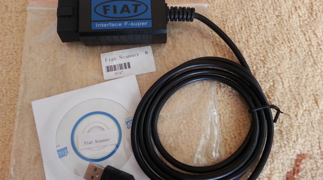 Fiat Scanner - interfata de diagnoza pentru Fiat, Alfa-Romeo si Lancia