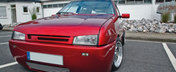 Un Fiat Uno turbat