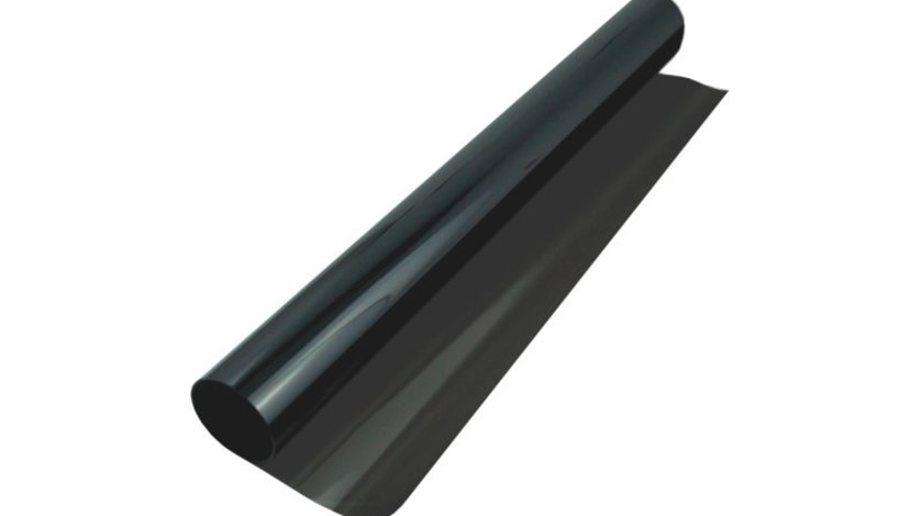 Film Ultra Dark Black Pentru Vopsit Geamuri Auto, 50x300 Cm Carmotion 58182