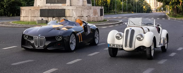 Filmul: BMW 328 si BMW 328 Hommage rememoreaza Bucuresti Grand Prix 1937 la Monumentul Eroilor Aerului