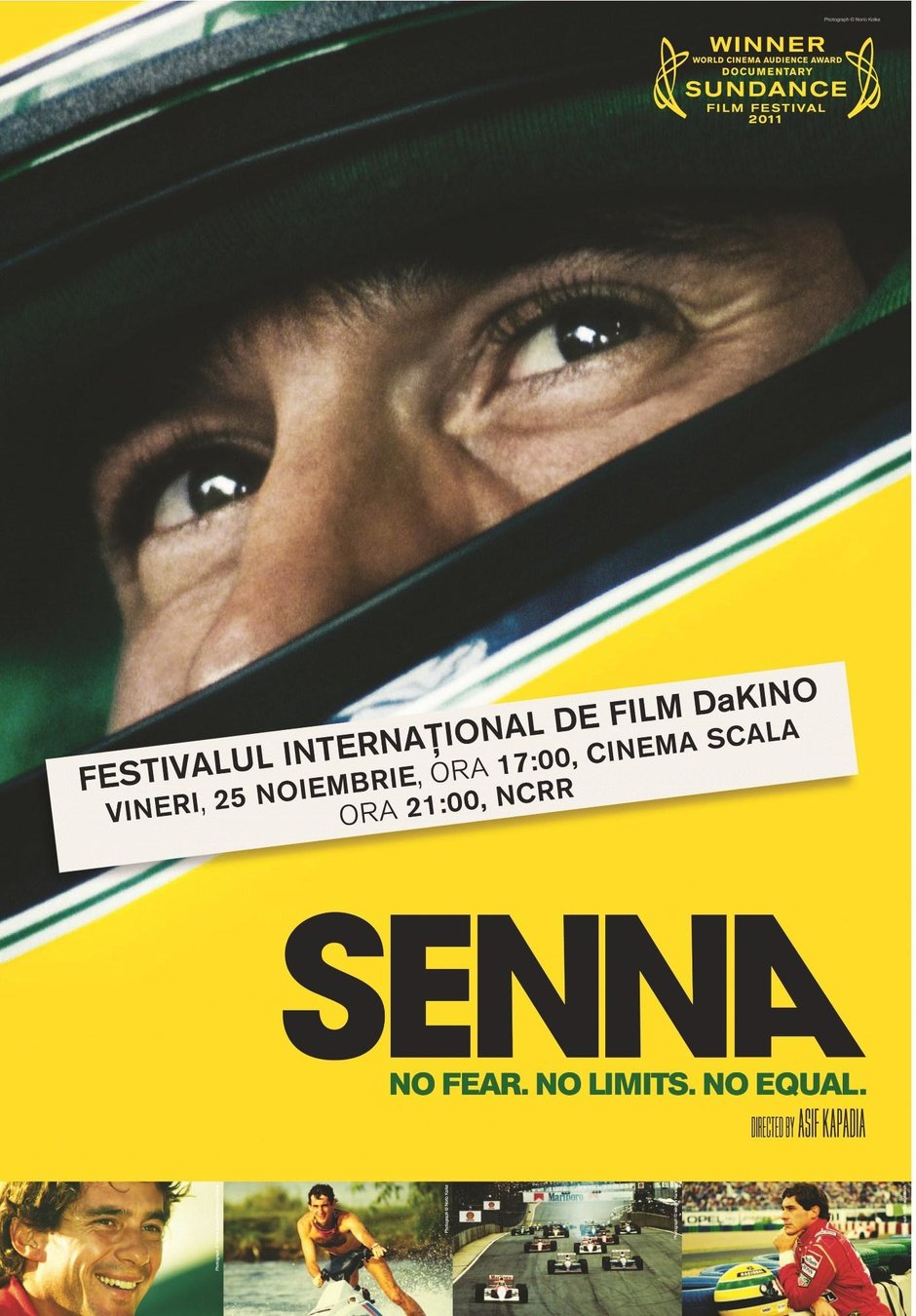 Filmul SENNA - ruleaza la Cinema Scala, vineri, 25 noiembrie, ora 17.00 Filmul SENNA - ruleaza la Cinema Scala, vineri, 25 noiembrie, ora 17.00