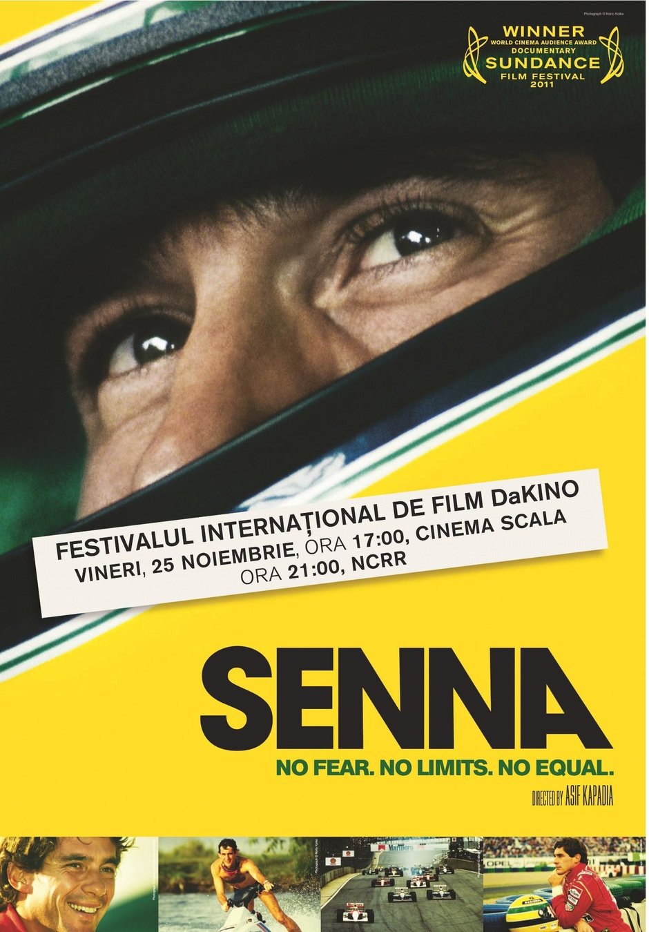 Filmul SENNA - ruleaza la Cinema Scala, vineri, 25 noiembrie, ora 17.00