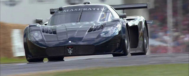 Filmul Zilei: Un Maserati MC12 GT1 face spectactol la Goodwood 2014