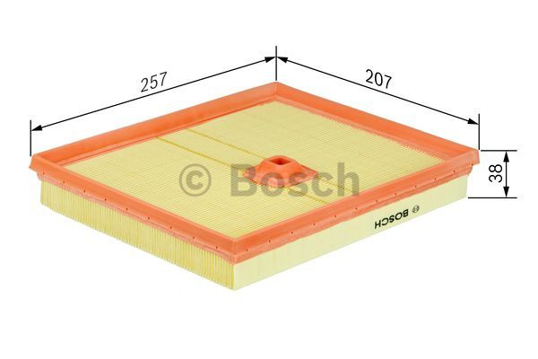 Filtru aer (1457433788 BOSCH) MERCEDES-BENZ