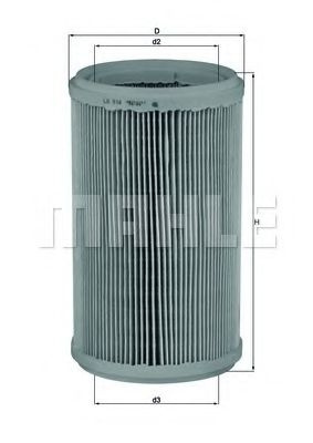 Filtru aer ALFA ROMEO 156 (932) (1997 - 2005) KNECHT LX 914 piesa NOUA