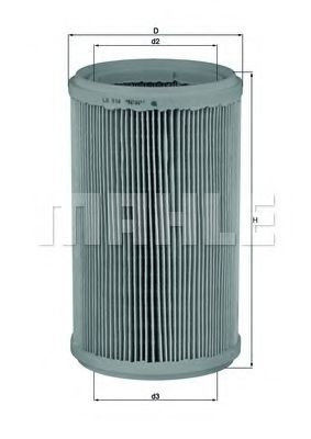 Filtru aer ALFA ROMEO 166 (936) (1998 - 2007) KNECHT LX 914 piesa NOUA