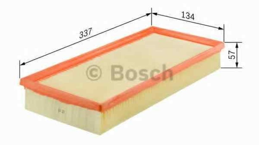 Filtru aer AUDI 90 (81, 85, B2) BOSCH 1 457 429 994