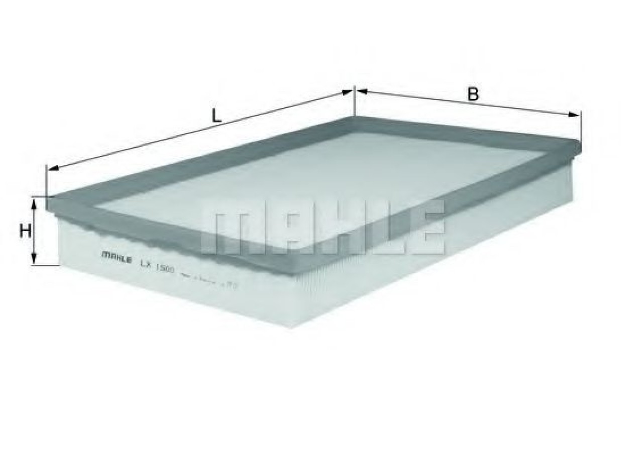 Filtru aer AUDI A3 (8P1) (2003 - 2012) KNECHT LX 1500 piesa NOUA