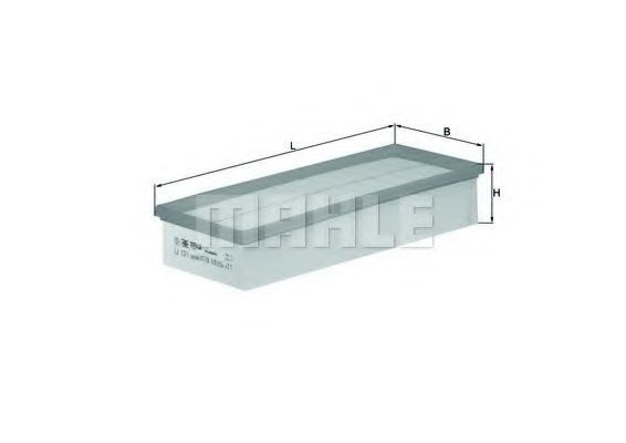Filtru aer AUDI A3 (8P1) (2003 - 2012) MAHLE ORIGINAL LX 1211 piesa NOUA