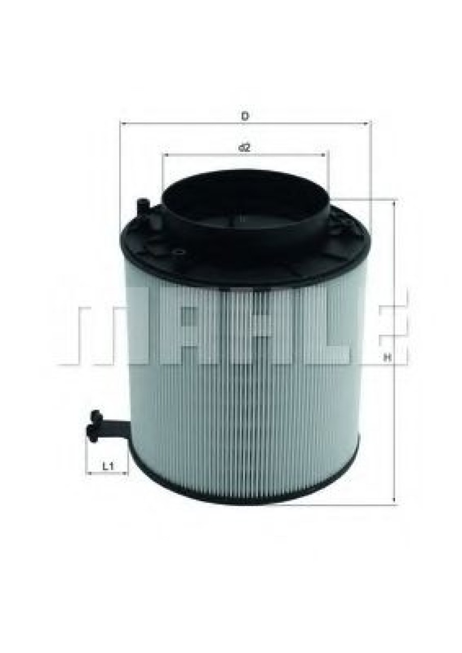 Filtru aer AUDI A4 Avant (8K5, B8) (2007 - 2015) KNECHT LX 2091D piesa NOUA