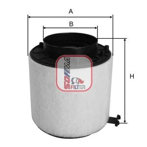Filtru aer AUDI A5 (8T3) (2007 - 2016) SOFIMA S 7693 A piesa NOUA