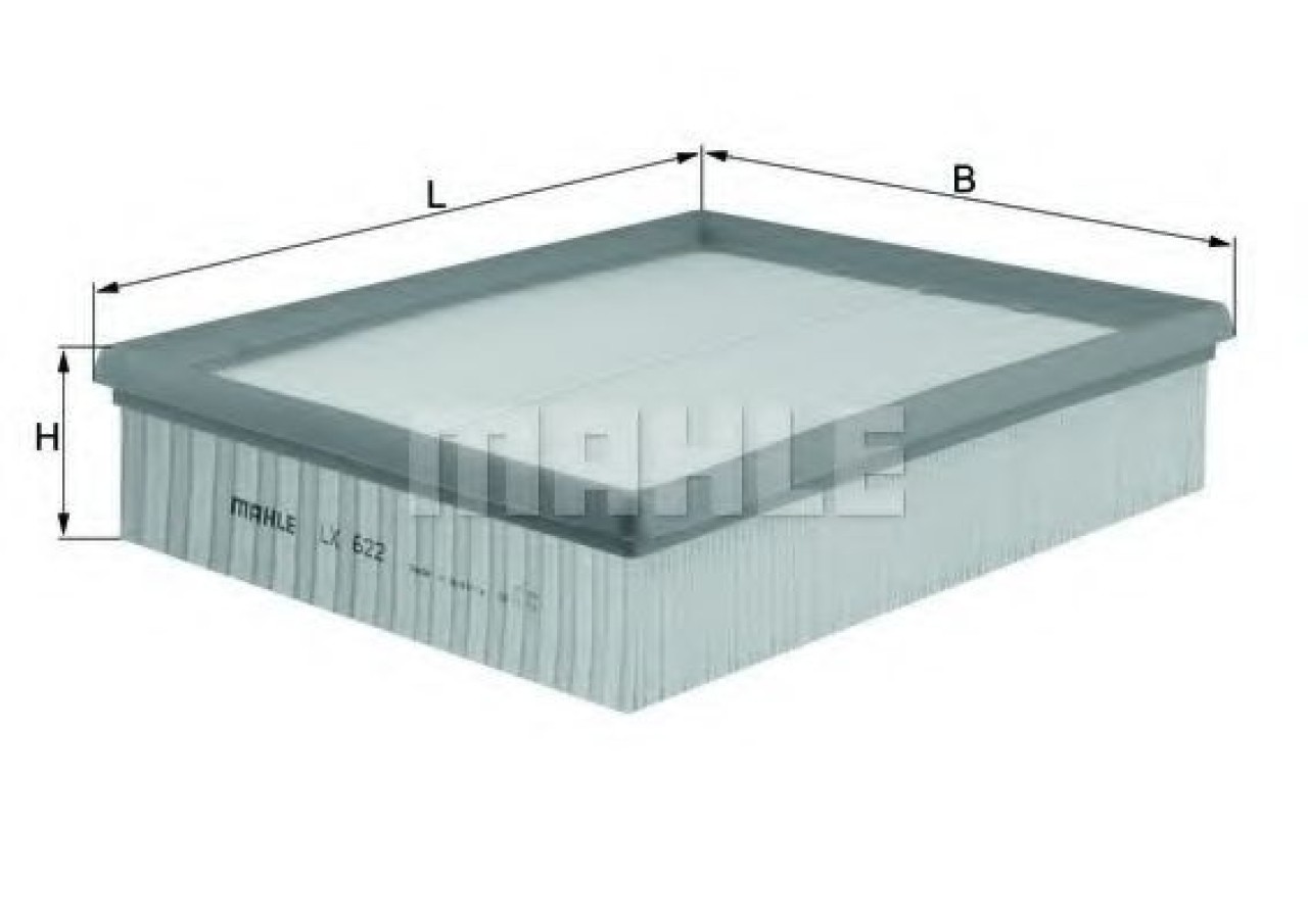 Filtru aer AUDI A6 (4B2, C5) (1997 - 2005) KNECHT LX 622 piesa NOUA